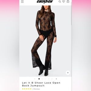 EDIKTED lace jumpsuit